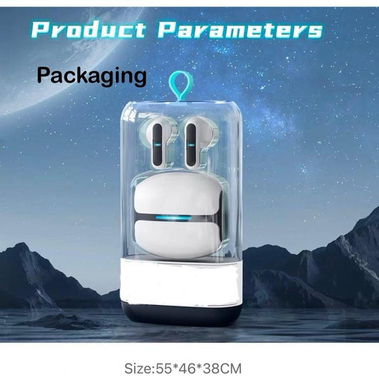 Wireless EarPods Gaming Earphones with Noice cancellation