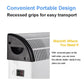 2000W Convector Heater – Adjustable Thermostat, 3 Heat Settings