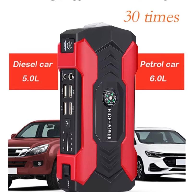 Portable Car Jump Starter & Power Bank – Emergency Battery Booster for On-the-Go