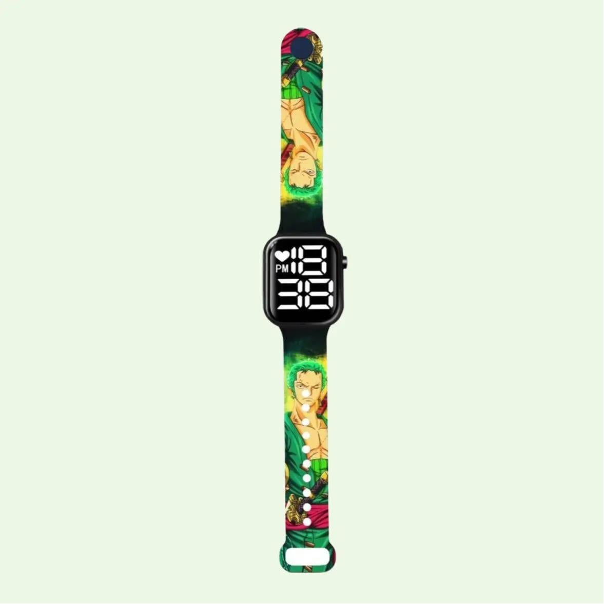 Kids Smart Watches Show Date and Time with Cartoon printed Straps