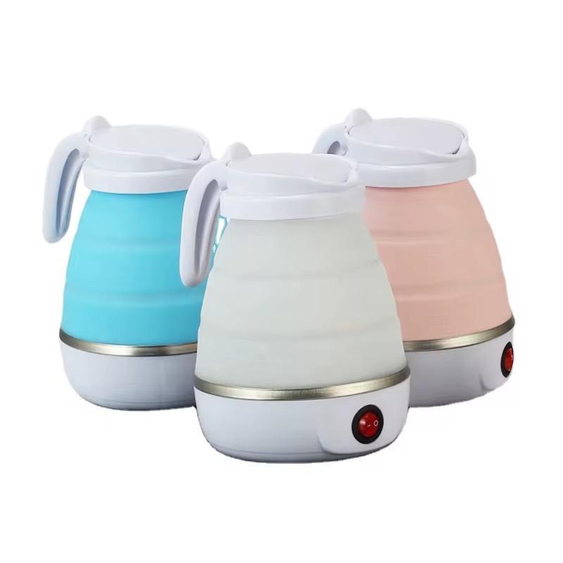 600ml Foldable Electric Kettle – Portable, Fast Boil with Temperature Control