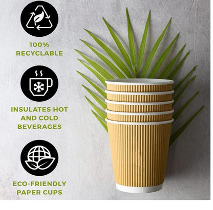 12oz Eco-friendly Disposable Coffee Cups Wholesale