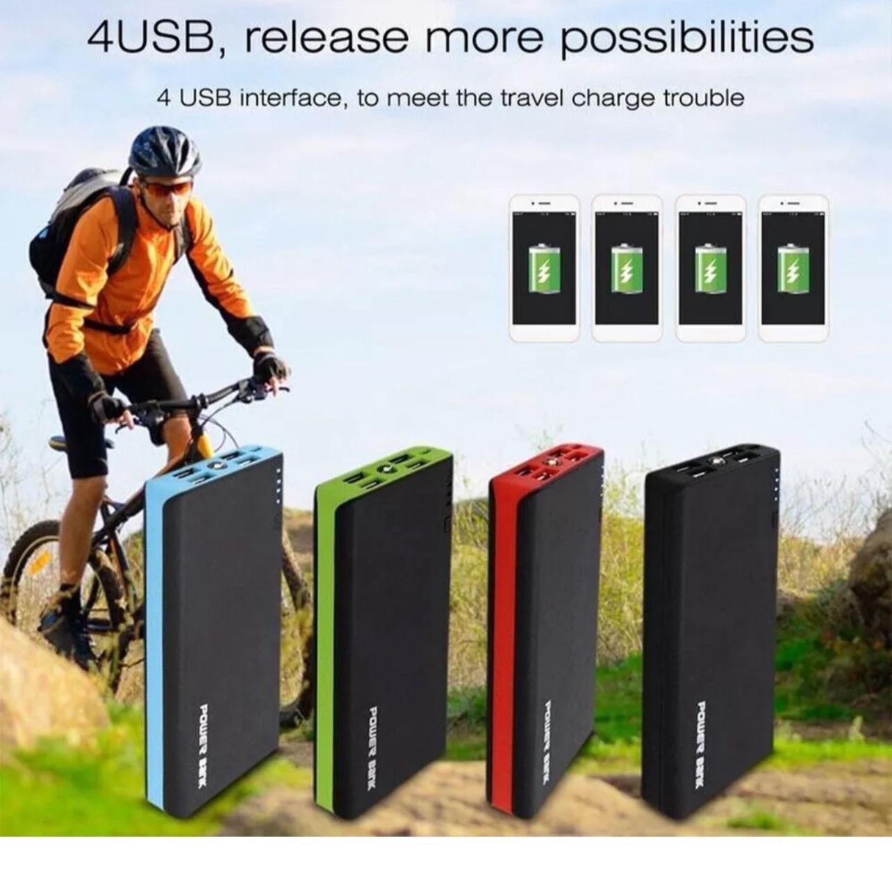 Fast Charger Battery LED Power bank Pack for Smartphone