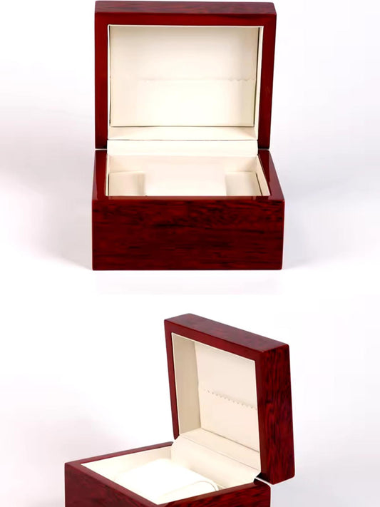 High-Quality Glossy Wooden Watch Gift Box