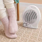 Upright Fan Heater – Portable Electric, Adjustable Heating, Black/White