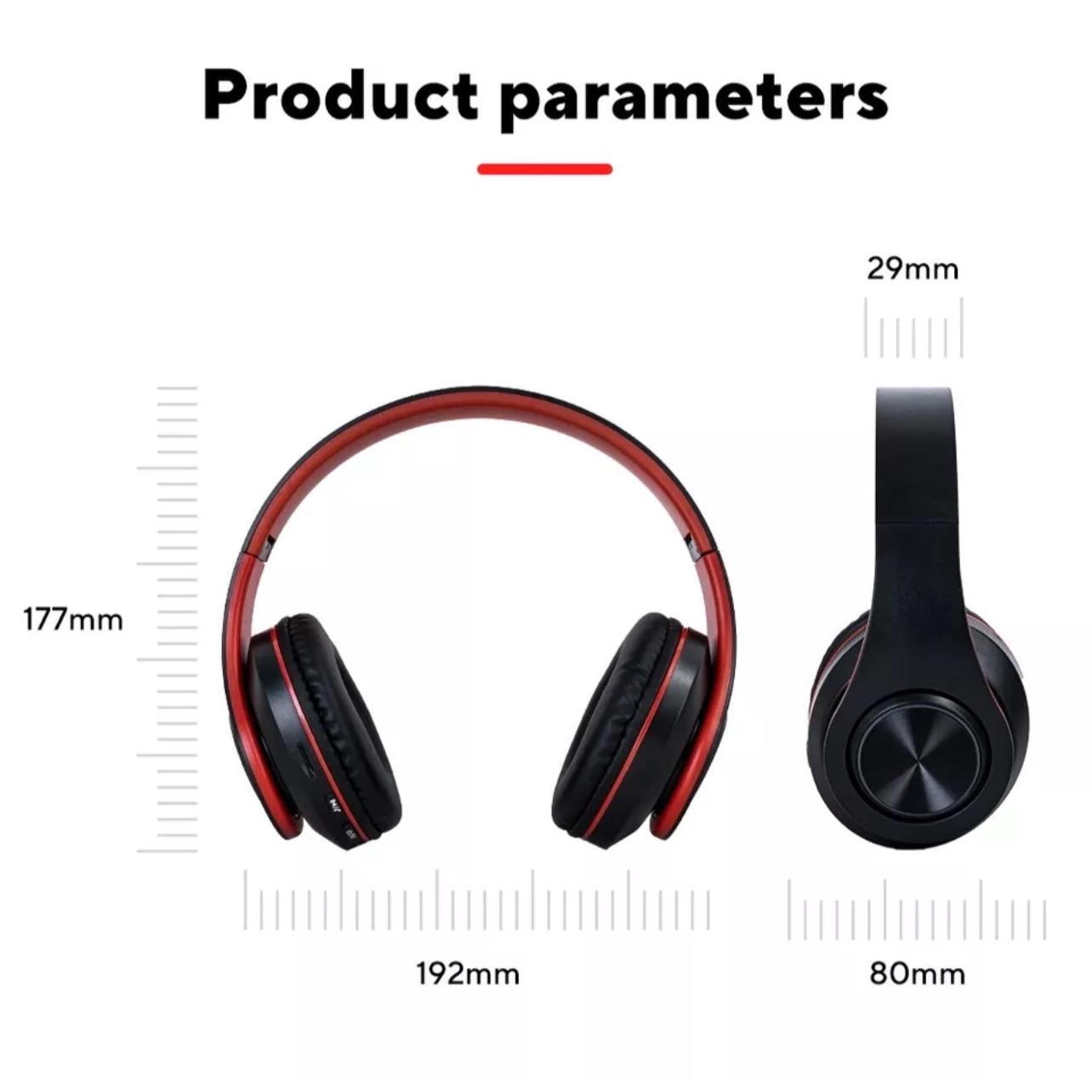 Noise Canceling Wireless Bluetooth Over-Ear 5.0 Headphones