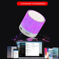 Mini Wireless BT Speaker – Hands-Free, LED, TF Card Slot