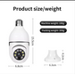 E27 360° WiFi Security Camera Bulb – LED Light & CCTV Surveillance