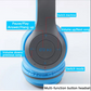 P47 Wireless Over-Ear Headphones – Stereo Sound & BT Gaming