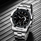 Men's Stainless Steel Analog Quartz Watch