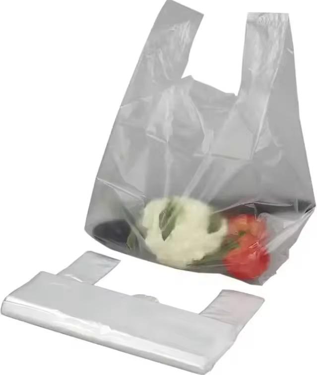 Plastic Vest Carrier Bags S3, S4, Jumbo, Orange Thankyou Bags.