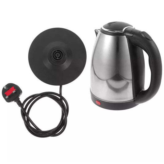 1.8L Cordless Electric Kettle 1500W 360° Stainless Steel Jug