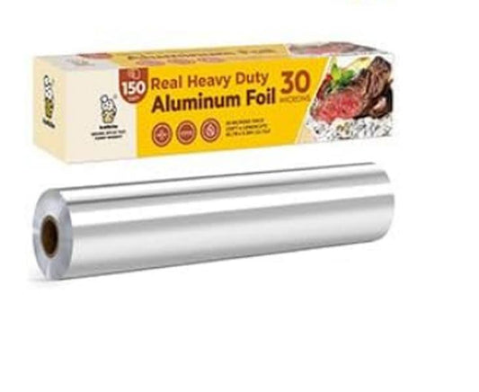 Heavy Duty Aluminum Foil Roll 450mm x 75m with Cutter