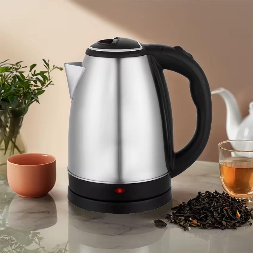 1.8L Cordless Electric Kettle 1500W 360° Stainless Steel Jug