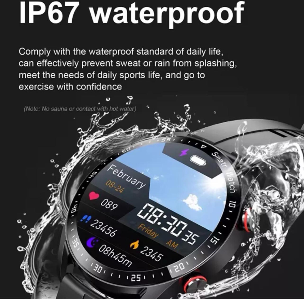 BT Call Smart Watch Waterproof for Men and Women