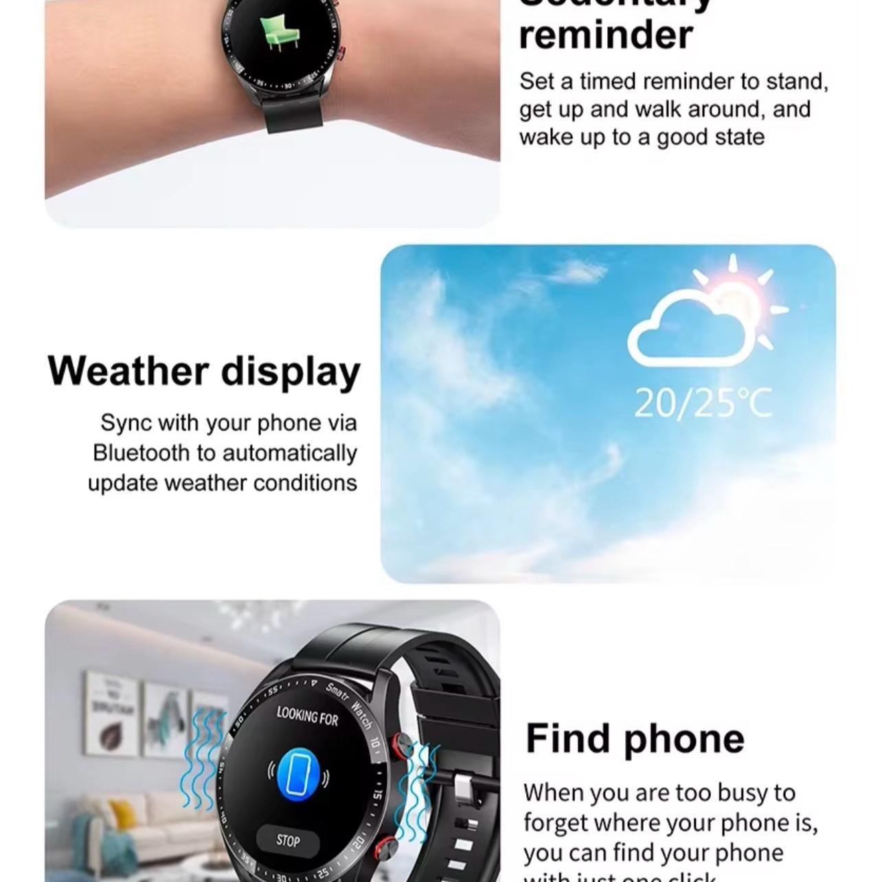 BT Call Smart Watch Waterproof for Men and Women