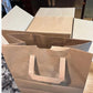 Paper Bags with Handle Small, Medium, Large for Groceries & Takeaway