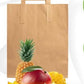 Paper Bags with Handle Small, Medium, Large for Groceries & Takeaway