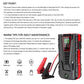 99,800mAh Car Jump Starter & Power Bank – Portable Battery Booster with Storage Box