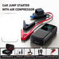 8500A Car Jump Starter & Power Bank with Air Compressor – 12V Portable Booster