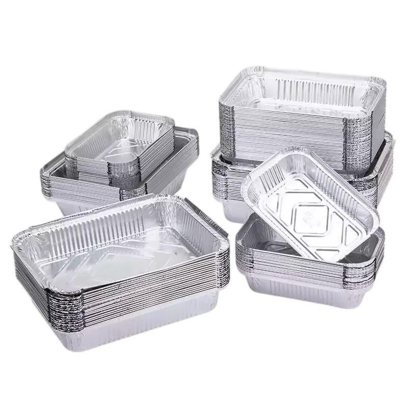 Foil Containers no1, no2, no6a, 1.5"and 2" Foil Containers with Lids