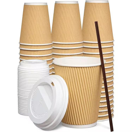 12oz Eco-friendly Disposable Coffee Cups Wholesale